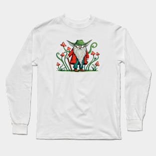 Oldy Mushrooms Long Sleeve T-Shirt